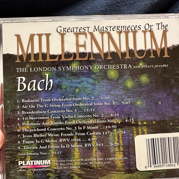 Greatest Masterpieces of the Millennium 10 CD Set. New still in plastic - Picture 10 of 15